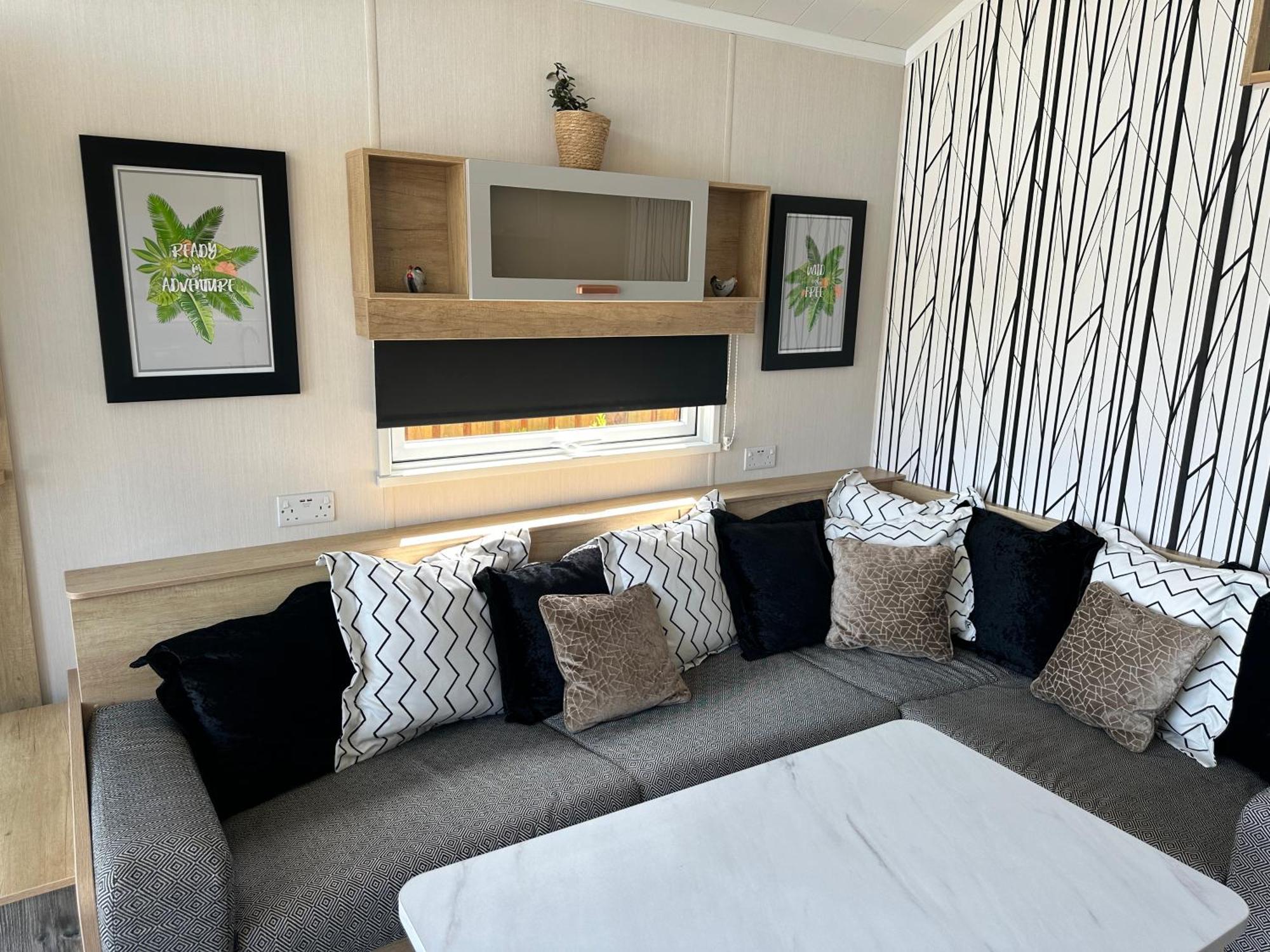 The Pods At Haulfryn Caravan Park Whitford Exteriér fotografie